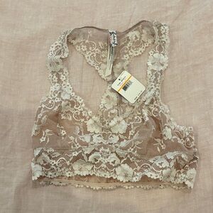 NWT Free People intimately lace bralette